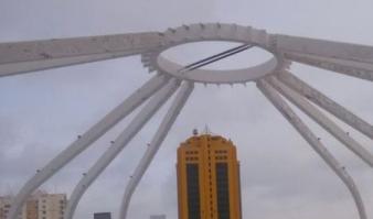 Kazakhstan Steel Tent Assembly